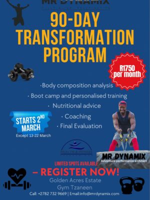 TRANSFORM YOUR BODY. REPROGRAM YOUR MIND. DOMINATE YOUR LIFE.